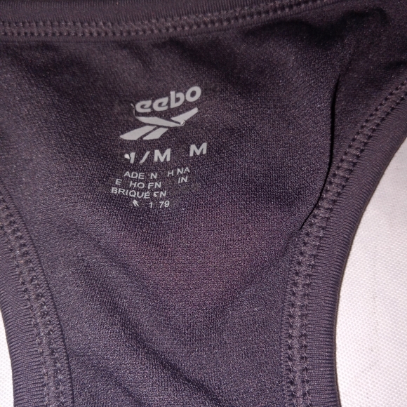 Reebok 3 Pc Bundle Capri Leggings, Shorts & Sports Bra Medium - Picture 15 of 16